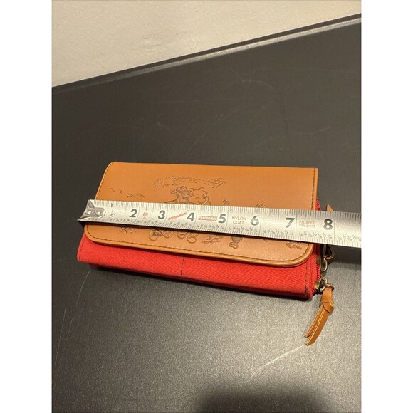 Vintage Disney Winnie The Pooh, Tigger & Piglet Leather Jean Wallet - Picture 6 of 8